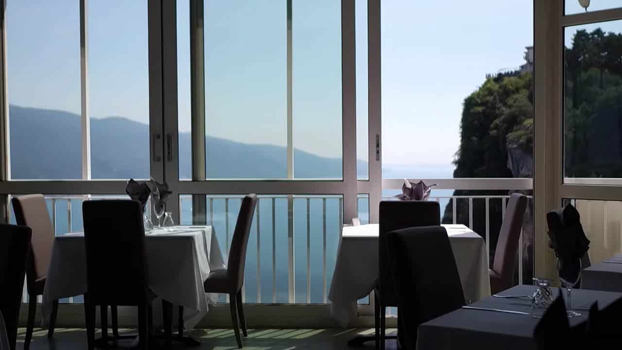 Hotel Ristorante Miralago: A strapiombo sul Garda