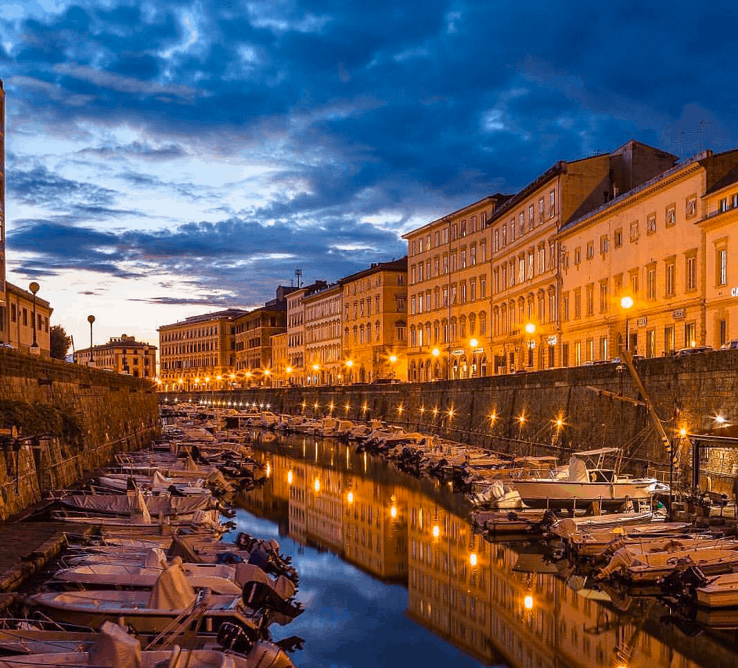 Il quartiere di Venezia Nuova, l’antico centro di Livorno