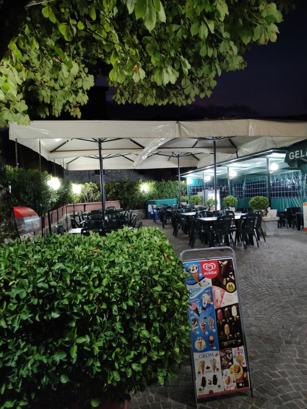 Chiosco bar a Percile