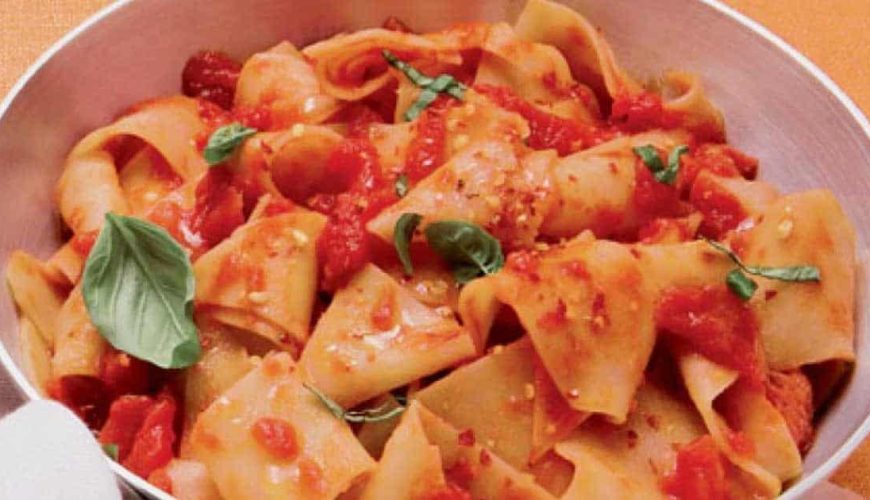 Ricetta: Sagne piccantine specialità d’Abruzzo