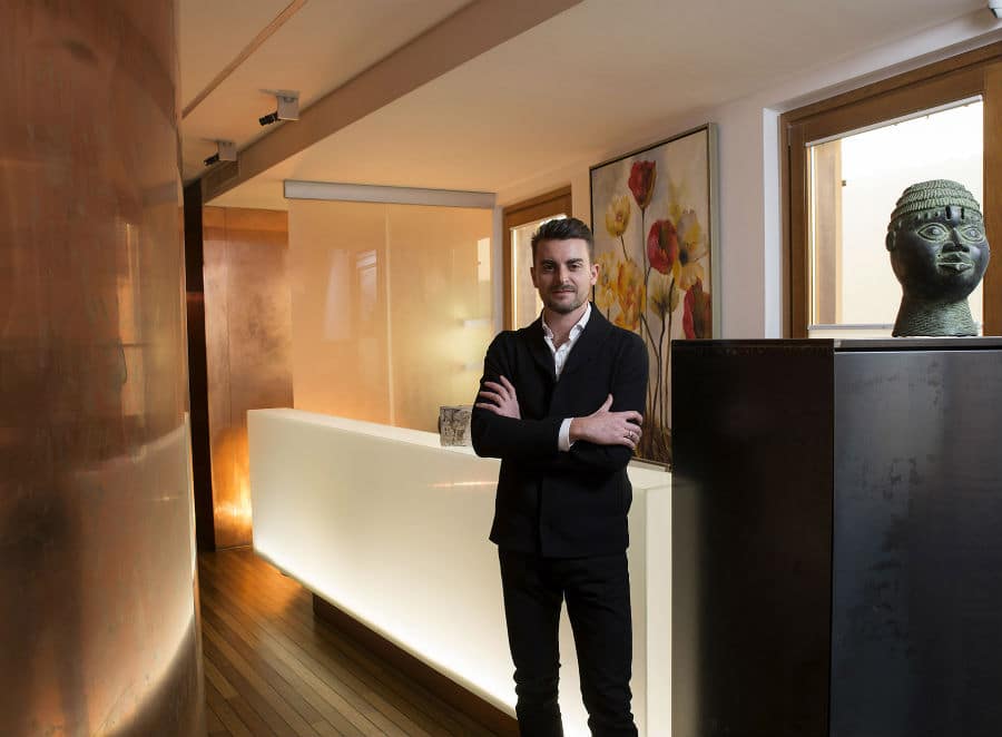 Fabrizio Baldassarri, titolare del Relais La Loggia.