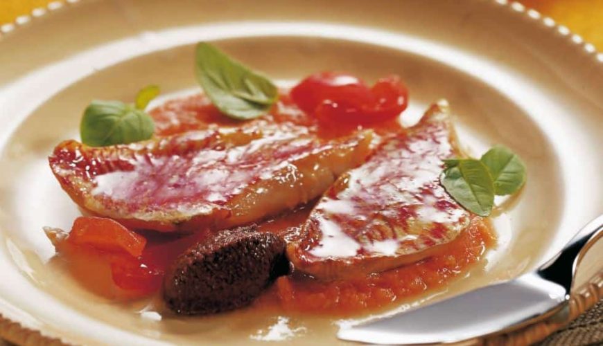 Ricetta: Filetti di triglia alla livornese