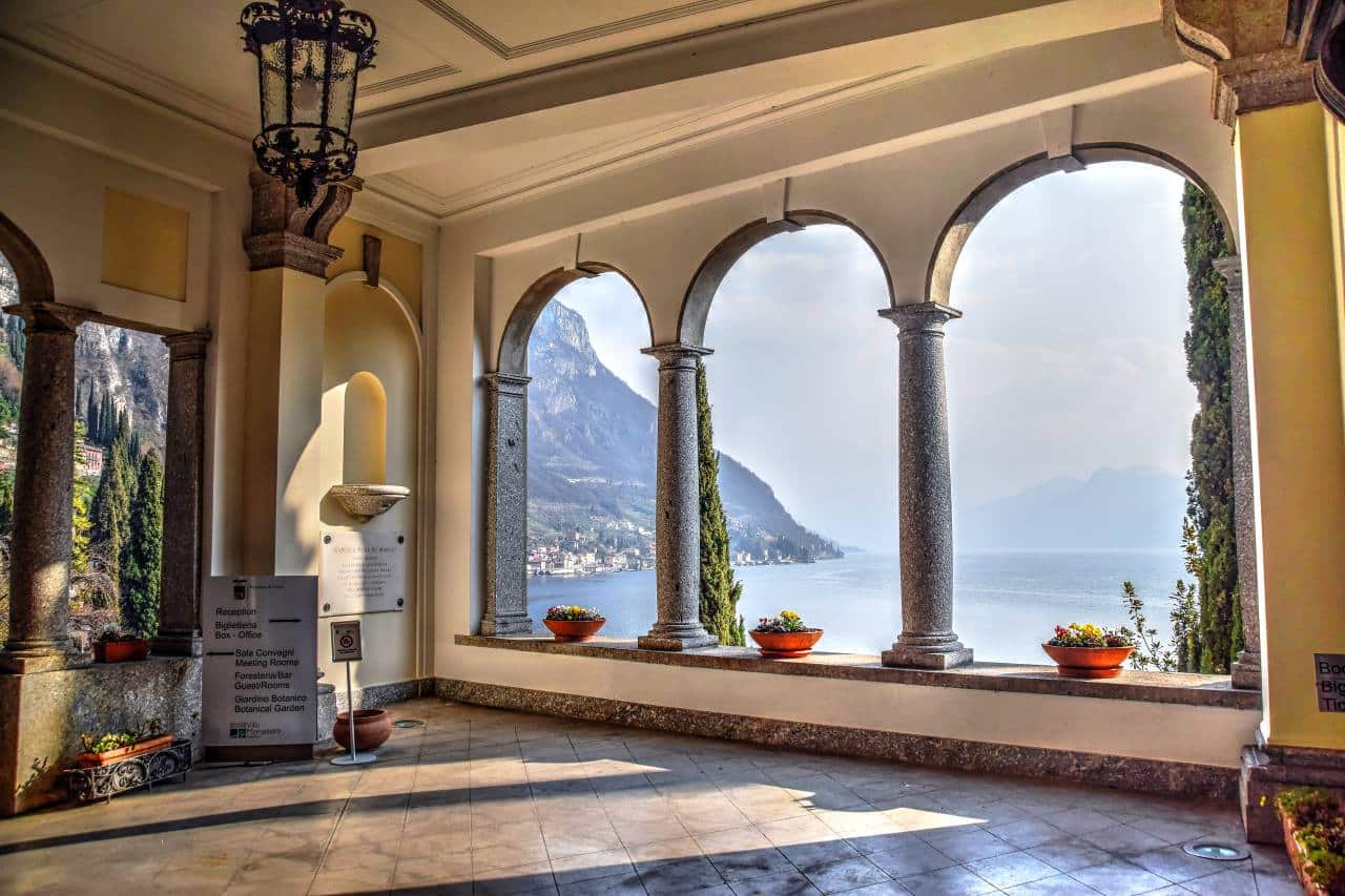 Vista da Villa Monastero