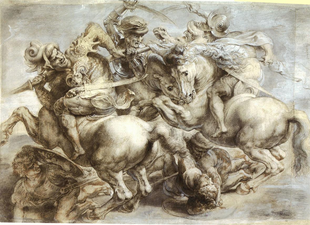 Affresco della Battaglia di Anghiari