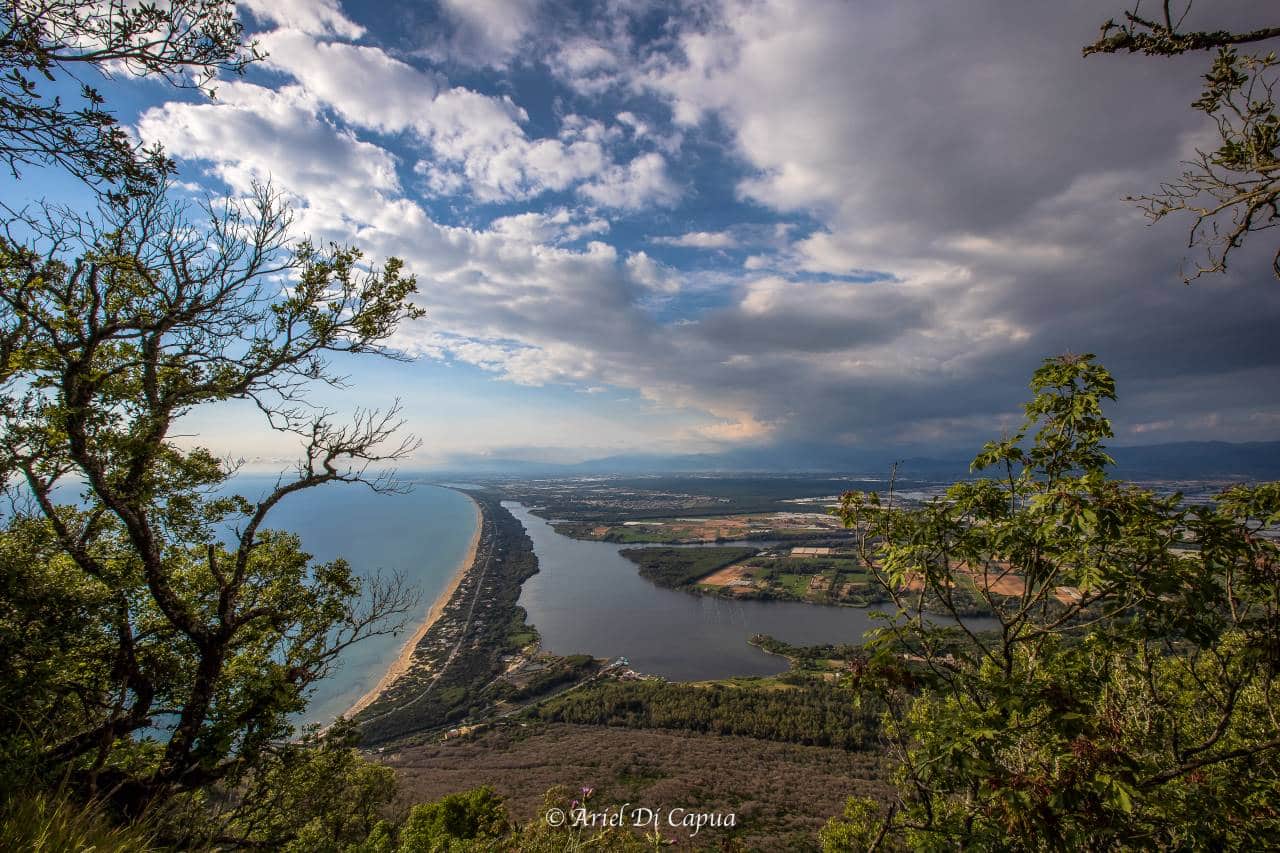 Sabaudia dal monte Circeo