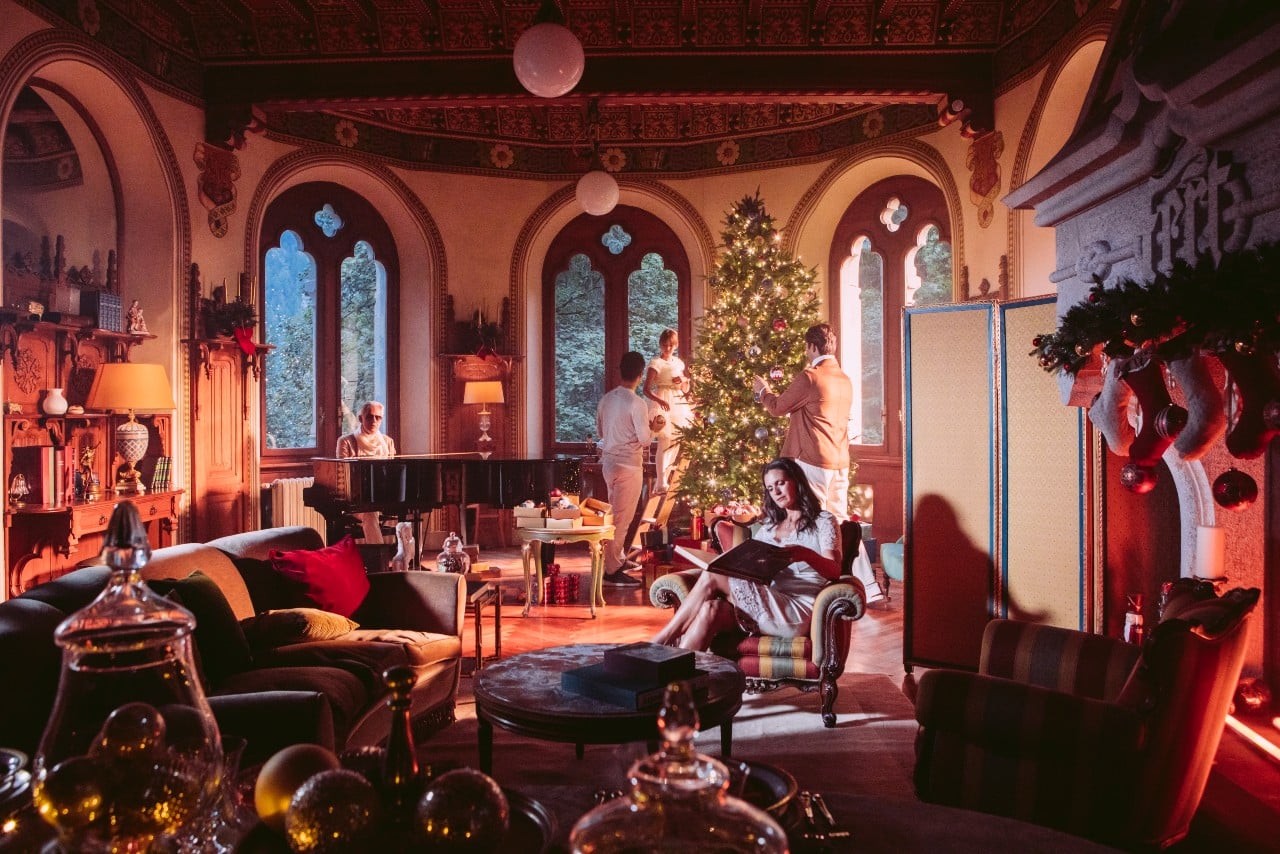 La famiglia Bocelli sceglie Castel Savoia e le montagne della Valle d’Aosta per Natale