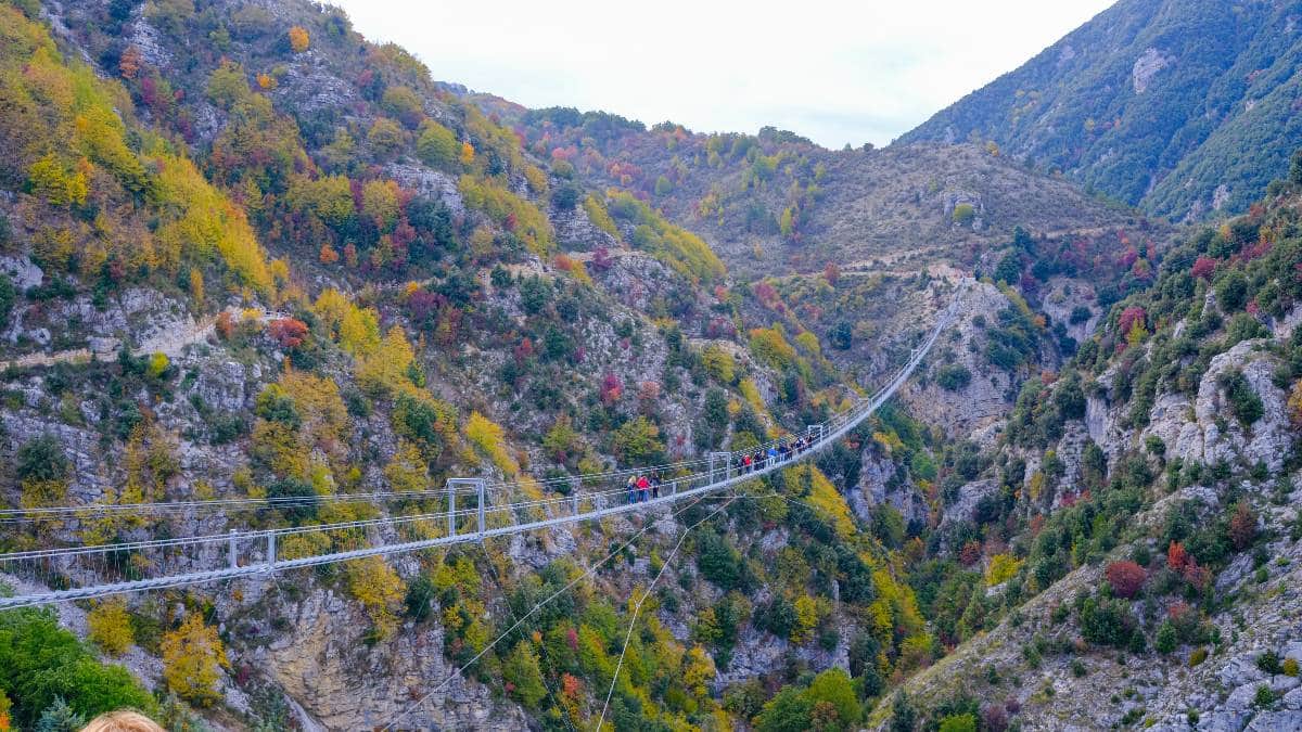 Ponte tibetano di Castelsaraceno