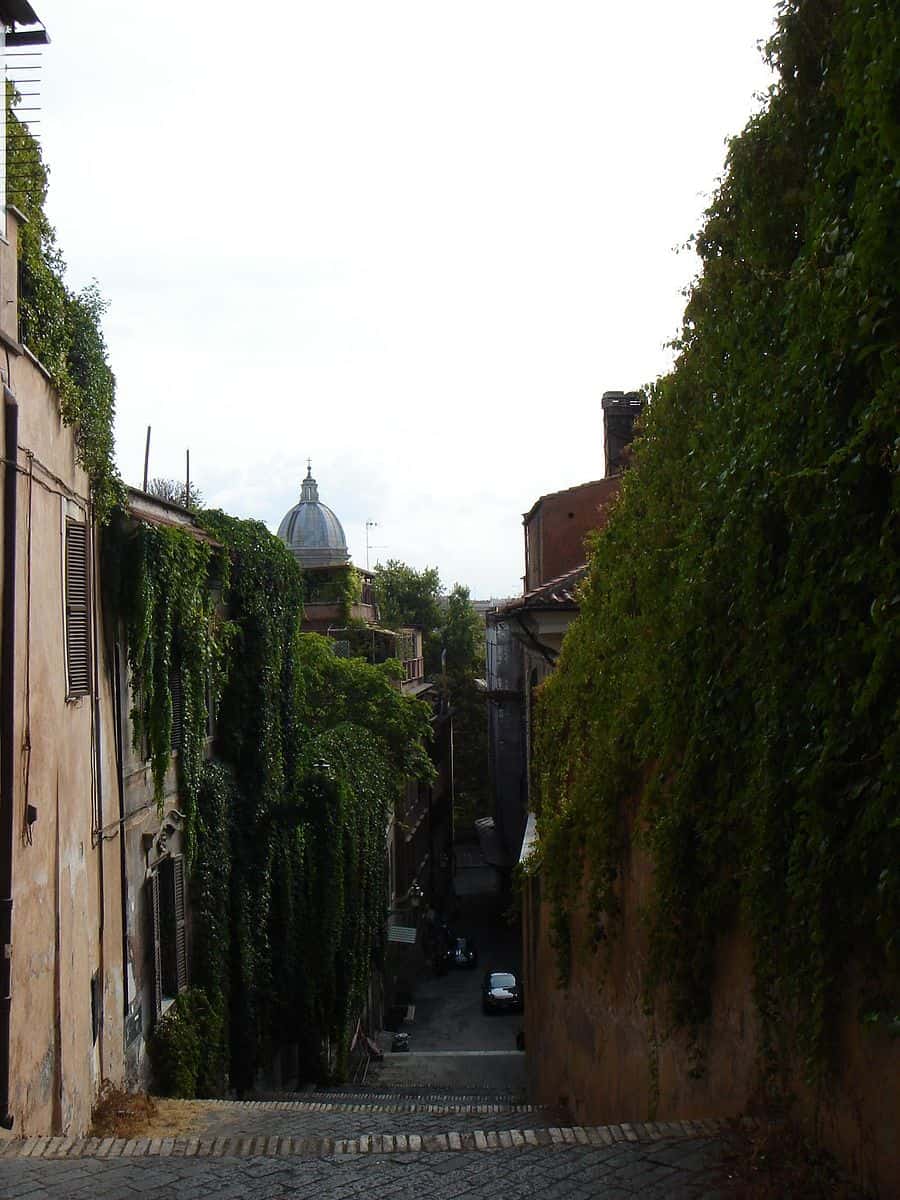 Salita Sant’Onofrio, Trastevere, Roma
