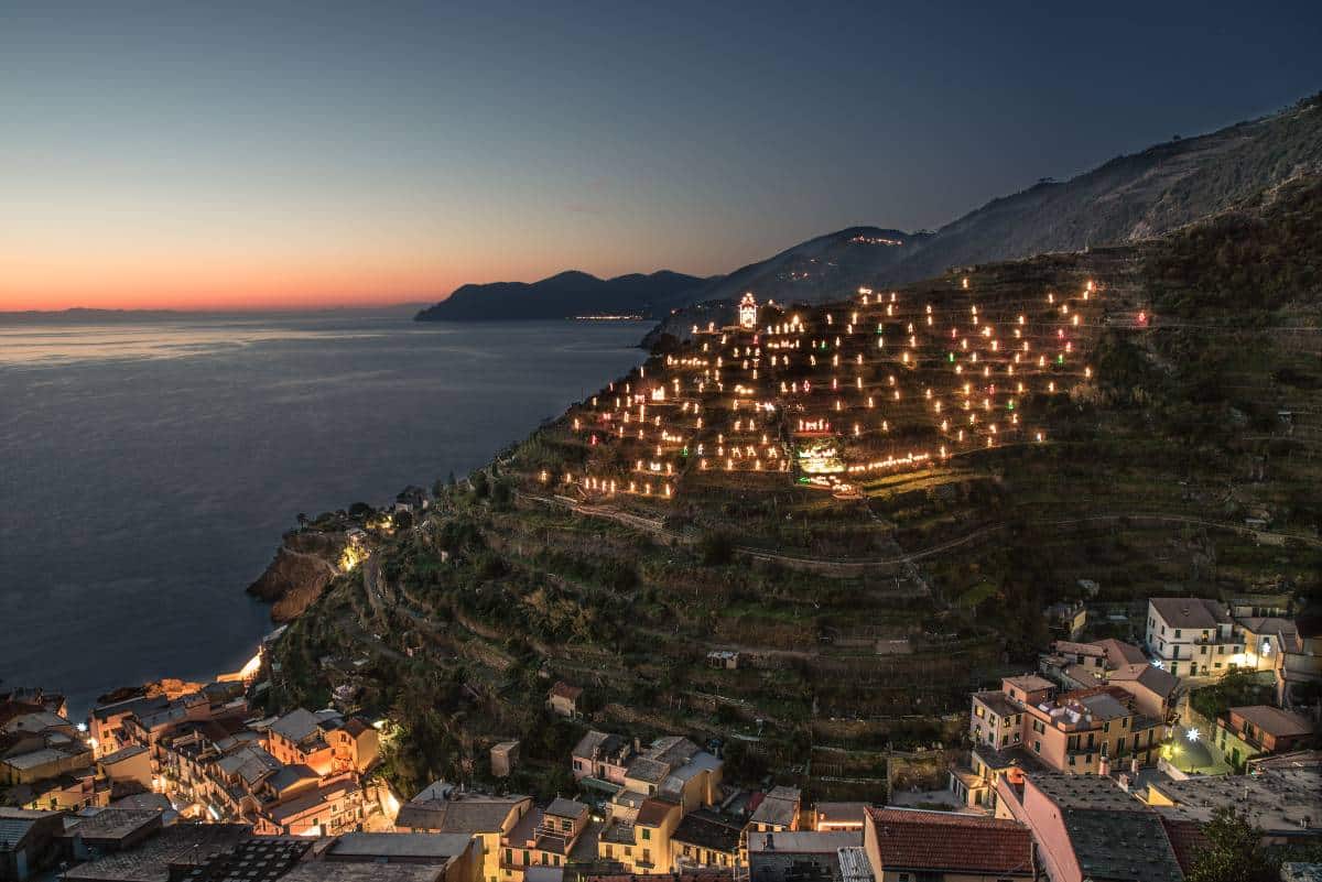 Presepe a Manarola