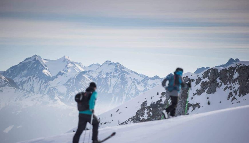 Scialpinismo a Racines: Più in alto arrivi, più blu è il cielo