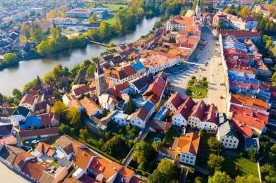 Telc-dallalto