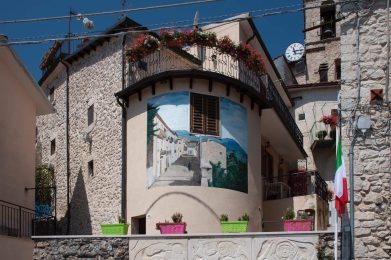 Scontrone-murales