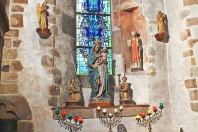 Interno-dellabbazia-Mont-Saint-Michel