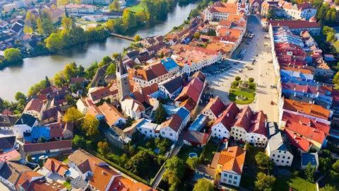 Telc-dallalto